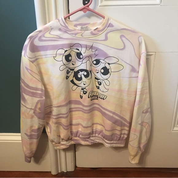 H & M Power Puff Girls Sweatshirt NWOT - Picture 1 of 4